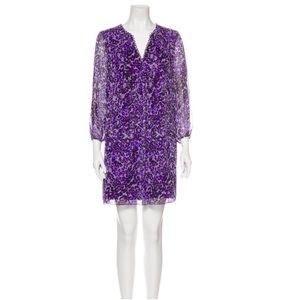 Diane Von Furstenberg Silk Printed Shift Dress - 2